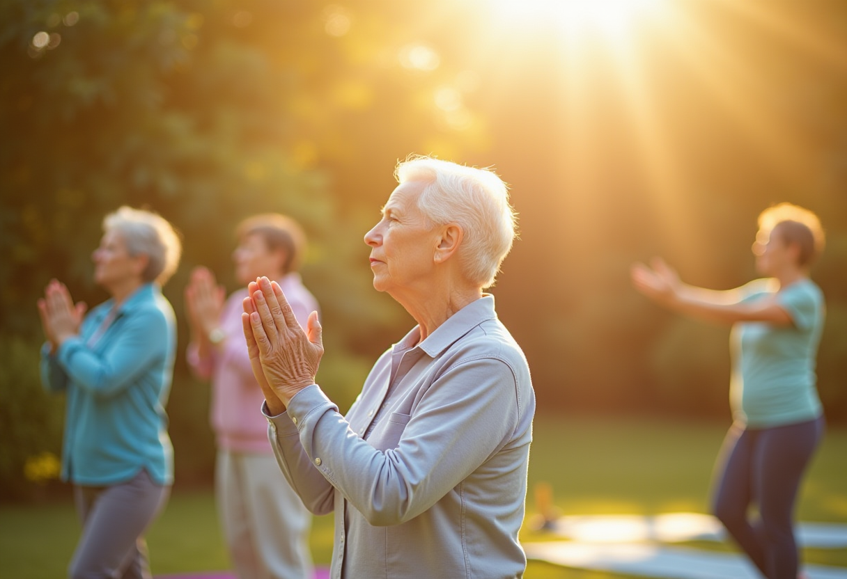 Йога в старшому віці